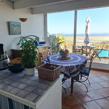 Vue Et Sur Les Iles D'or D'hyeres